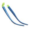 1 Pair Kids Eyeglass Temple Arm Replacement Silicone Insert Bayonet Glasses Frame Repair Parts, Blue