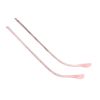 Clear Pink Plastic Eyeglass Replacement Temple Arms Glasses Replacement Parts for Eyeglass Repair,1 Pair