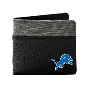 Littlearth NFL Detroit Lions Pebble Bi-Fold Wallet