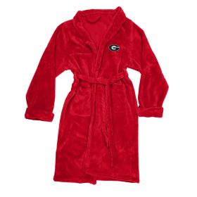 Georgia OFFICIAL Collegiate Men's L/XL Silk Touch Bath Robe