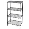 4-Tier Industrial Welded Wire Shelving