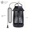 Bug Zapper Electric UV Mosquito Killer Lamp Insect Killer Light Pest Fly Trap Catcher