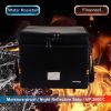 File Box; Fireproof Document Box; with Lock; Upgraded 2 Layer Water-resistant Organizer; Portable;  Collapsible Storage Cabinet;  Reflective Strip