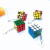 Women's Plastic Simulation Rubik's Cube Earrings