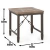 Jersey - 3 Pieces Occasional Table Set - Brown