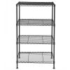 4-Tier Industrial Welded Wire Shelving