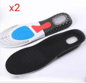 Thickened Sports Breathable Shock Absorption Insole (style: S 2pairs)