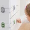 Home Baby Safety Protection Lock Anti-Clip Hand Door Closet Cabinet Locks Fo Fridge Cabinet Drawer Box Safe Lock For Kids No Tools Or Drilling Child S