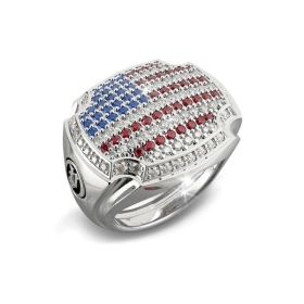 American national flag ring (size: 11#)