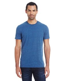 Threadfast Apparel 102A Unisex Triblend Short-Sleeve T-Shirt (Color: ROYAL BLK TRBLND, size: 3XL)